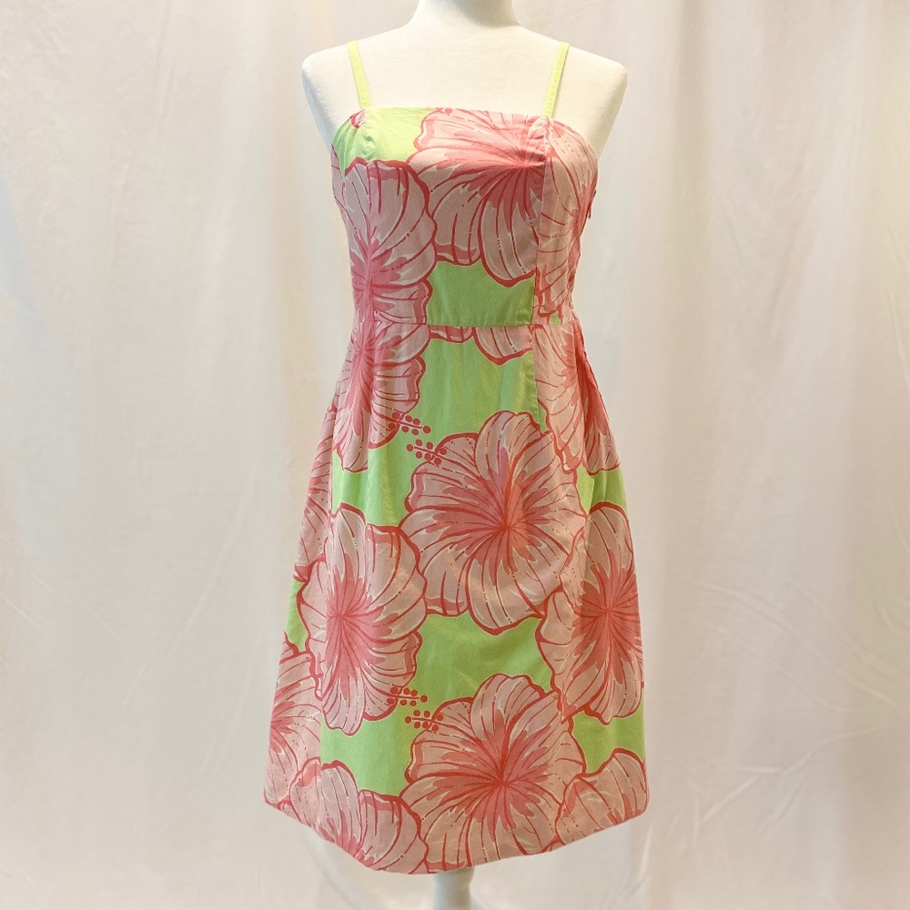 EUC Vintage Lilly Pulitzer Hibiscus Dress